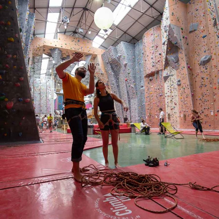 Salle escalade de voies Climb Up Lyon Gerland